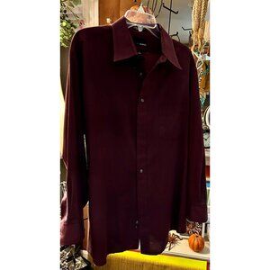 MT # 1023 Men’s Size 18 OR 2XL,  Bill Blasts Button Front Oxford Shirt